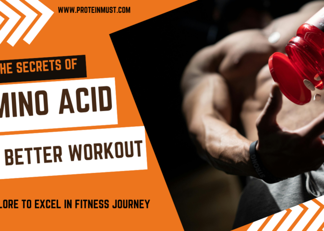 The Secret Power of Amino Acids for Better Workouts