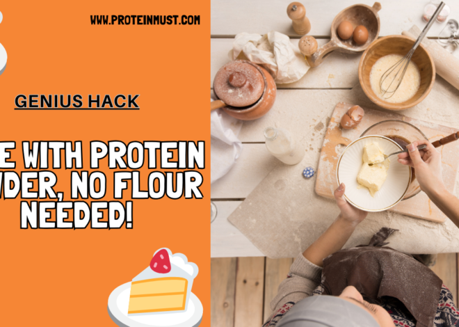 Genius Hack to Bake with Protein Powder, No Flour Needed!