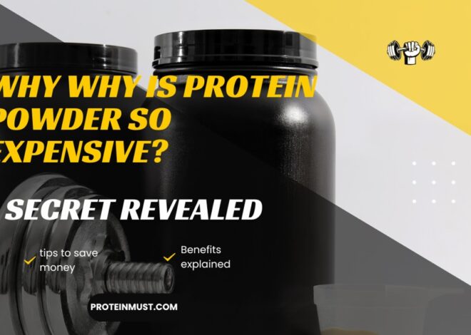 The Real Reason Protein Powder Is So Expensive—Must Read