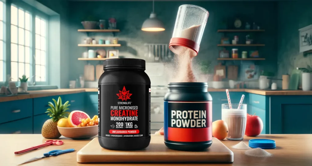 Mix Creatine with Protein Powder