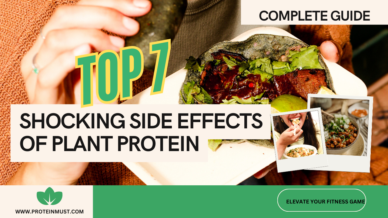 Top 7 Shocking Side Effects of Plant-Based Protein Powder